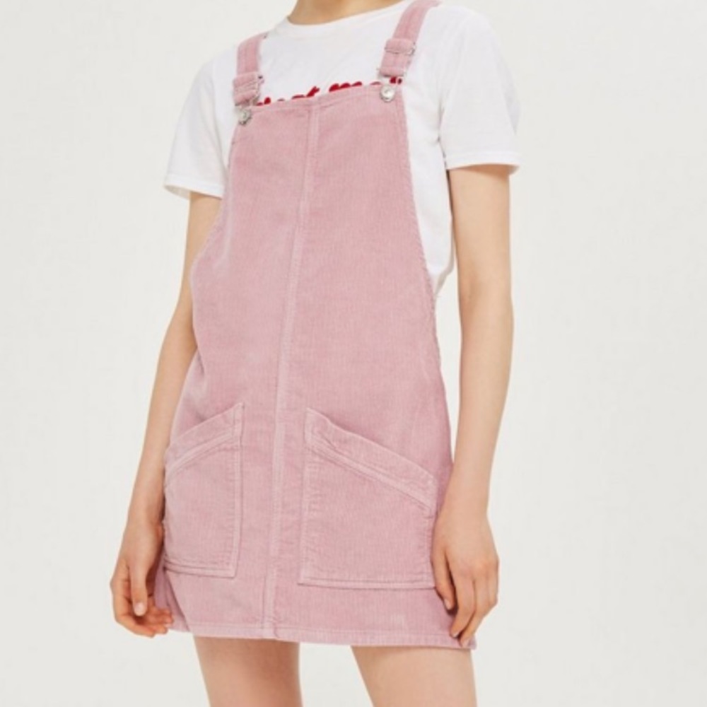 Topshop corduroy dress